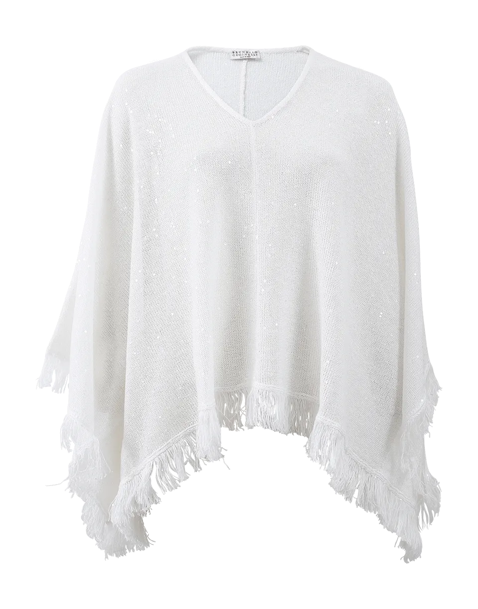 Fringe Bottom Poncho