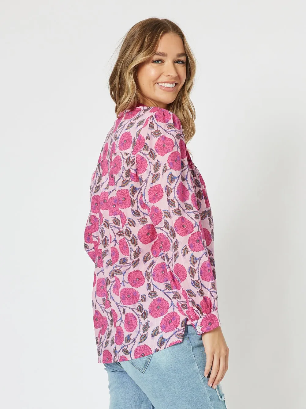 Getaway Tunic - Hot Pink