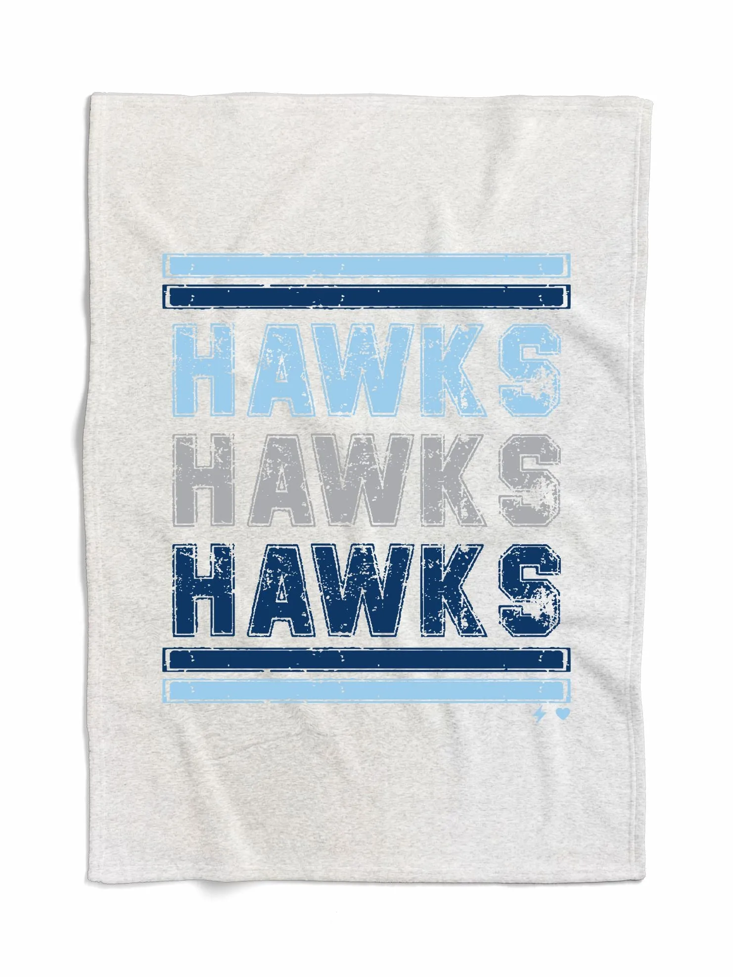 HAWKS Spirit Sweatshirt Blanket