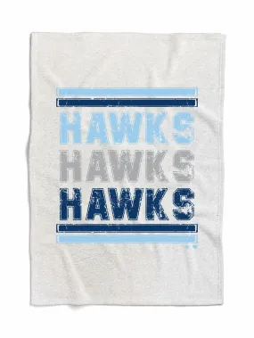 HAWKS Spirit Sweatshirt Blanket