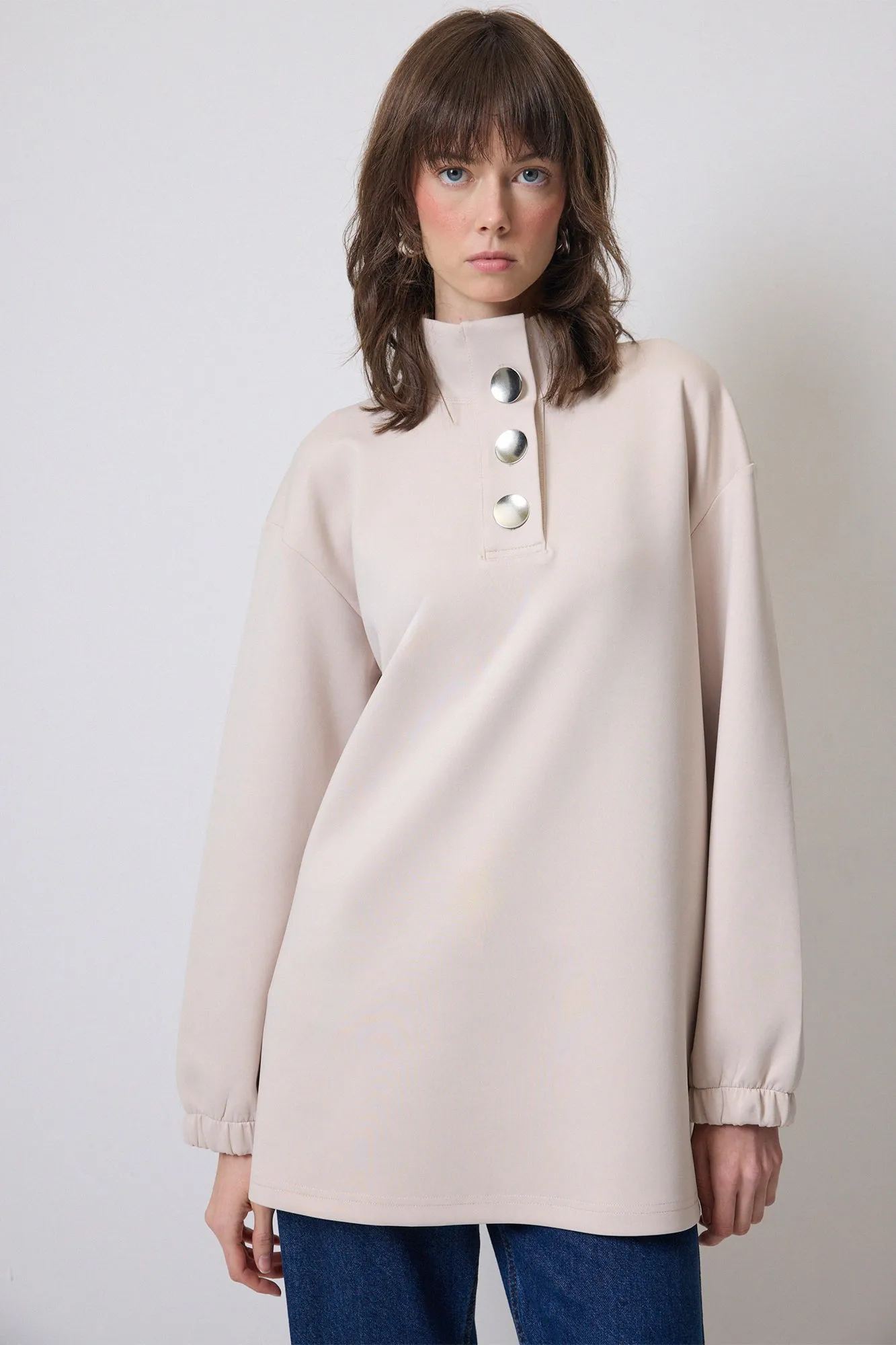 HIGH COLLAR SCUBA TUNIC