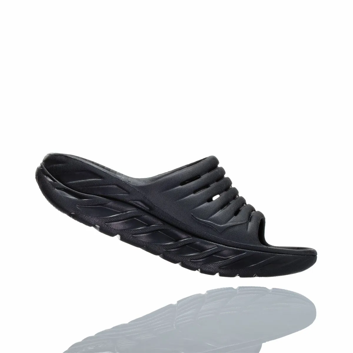 'HOKA' Women's Ora Recovery Slide - Black/Black