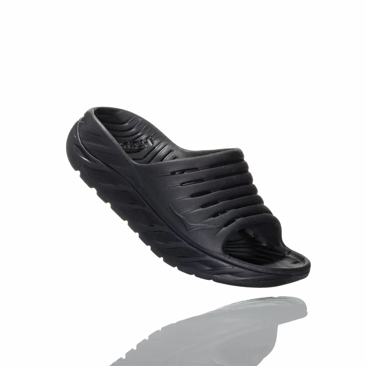 'HOKA' Women's Ora Recovery Slide - Black/Black