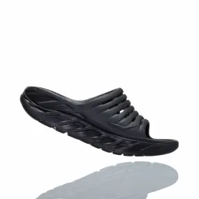 'HOKA' Women's Ora Recovery Slide - Black/Black