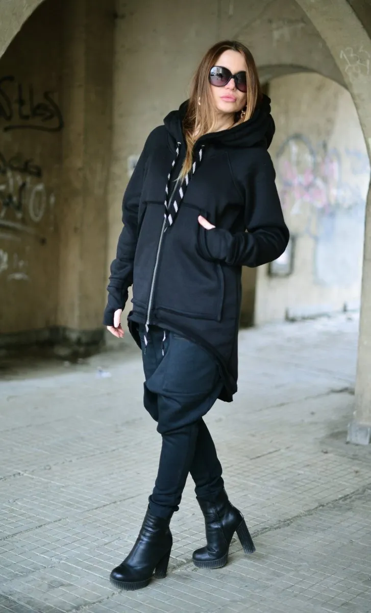 Hooded Zipper Sweatshirt Set MELL