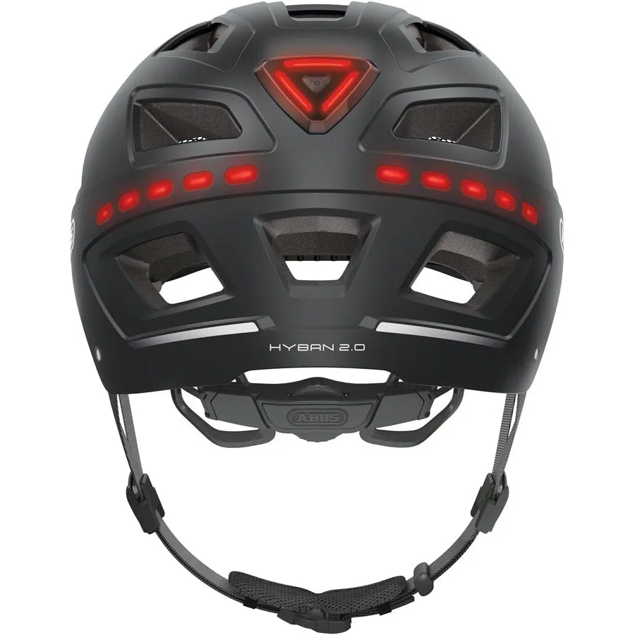 Hyban 2.0 LED Road Bike Helmet - Black