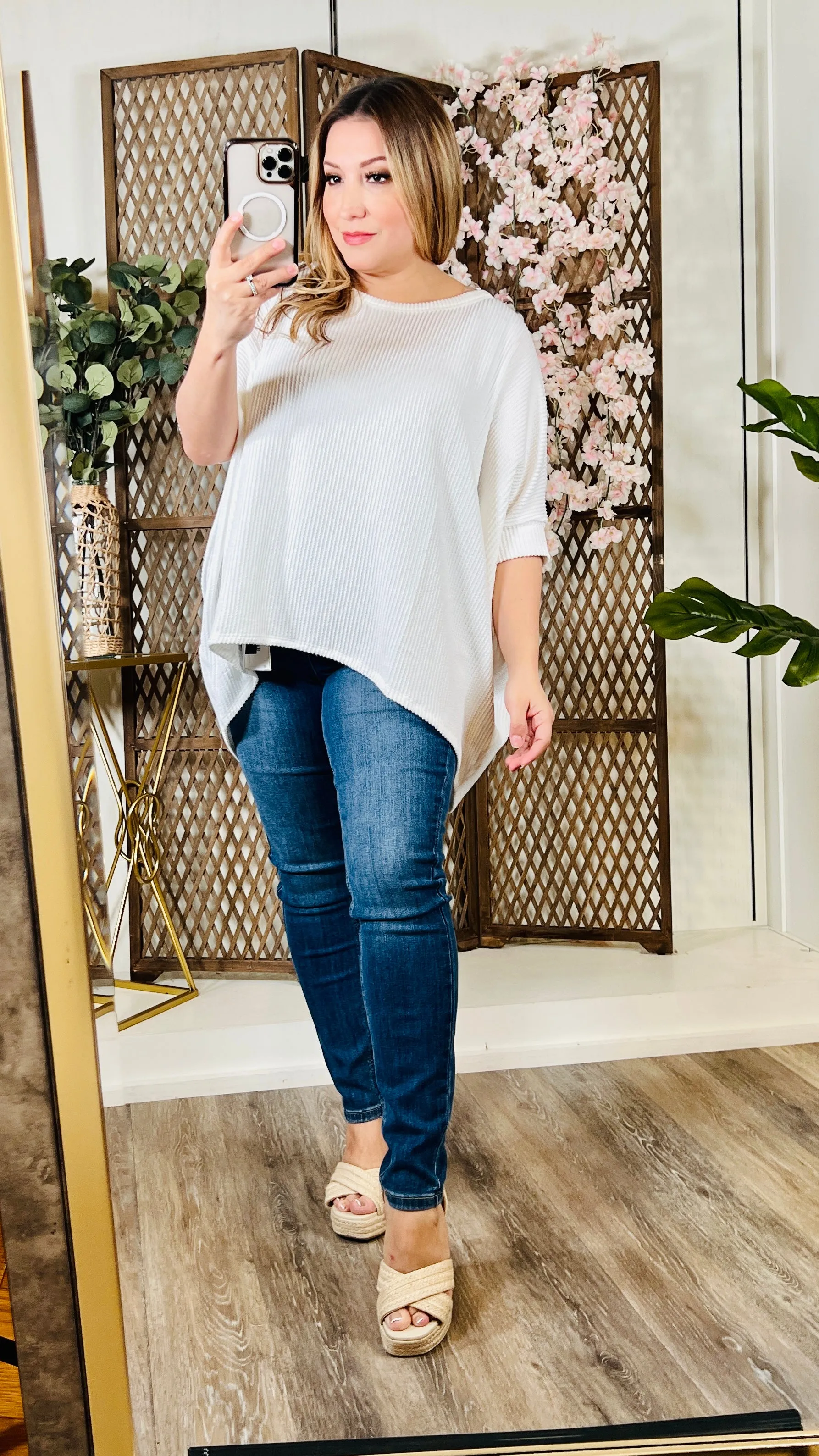 Ivory Tunic Top