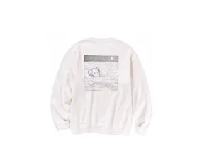 KAWS x Uniqlo Longsleeve Sweatshirt Off White (Asia Sizing)