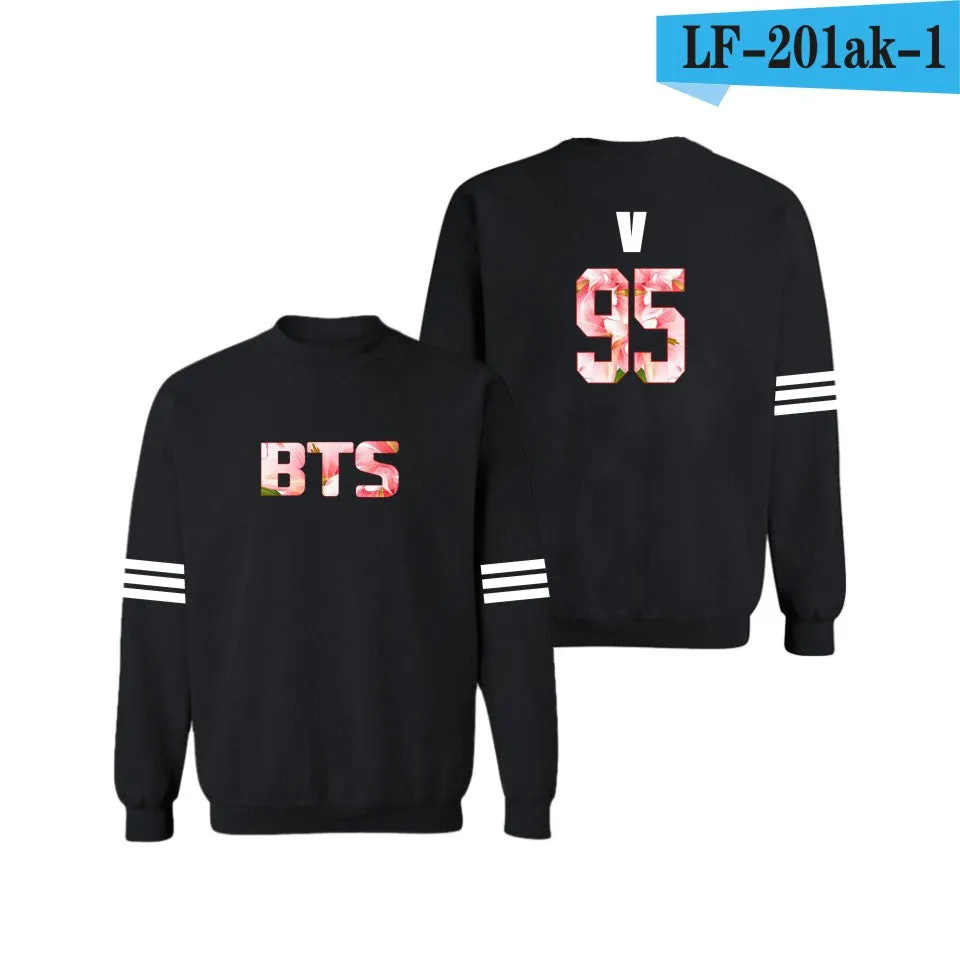 Kpop BTS Bangtan Boys JUNG KOOK JHOPE JIN JIMIN V SUGA sweatshirt Women  Autumn hoodie bts album bts sweatshirts forever young