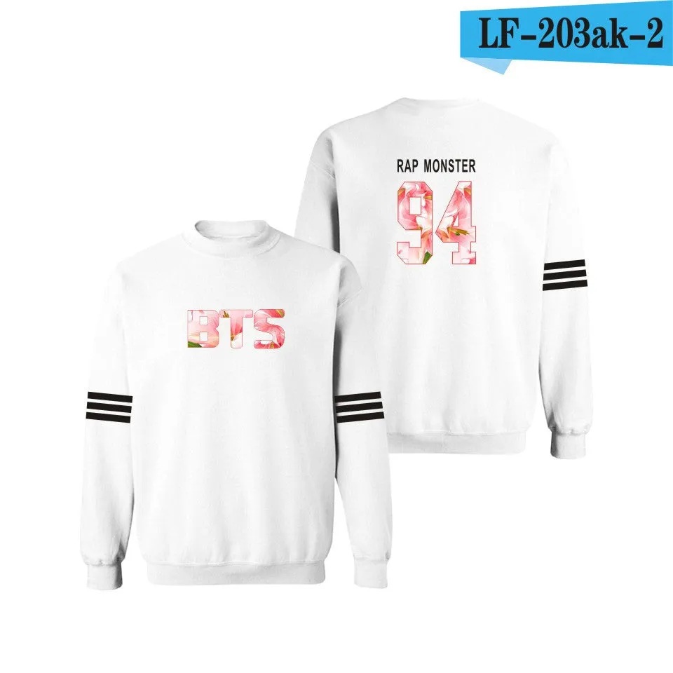 Kpop BTS Bangtan Boys JUNG KOOK JHOPE JIN JIMIN V SUGA sweatshirt Women  Autumn hoodie bts album bts sweatshirts forever young