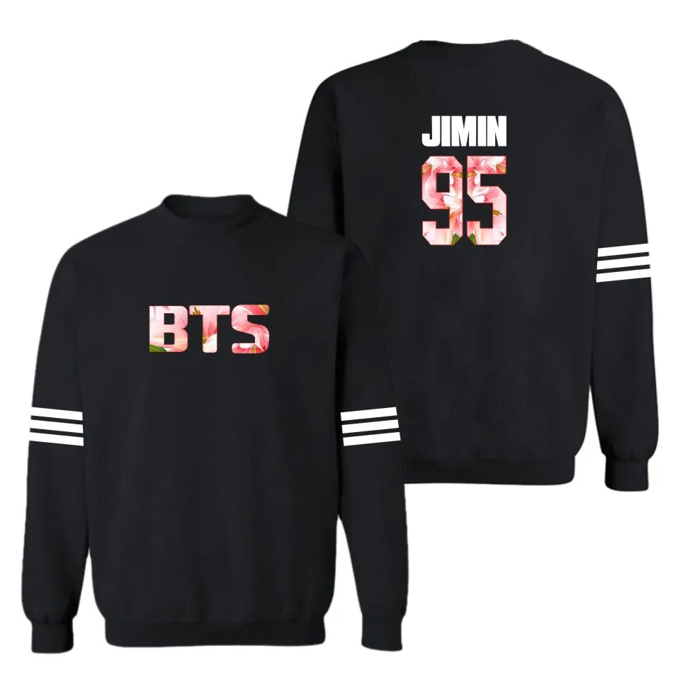 Kpop BTS Bangtan Boys JUNG KOOK JHOPE JIN JIMIN V SUGA sweatshirt Women  Autumn hoodie bts album bts sweatshirts forever young