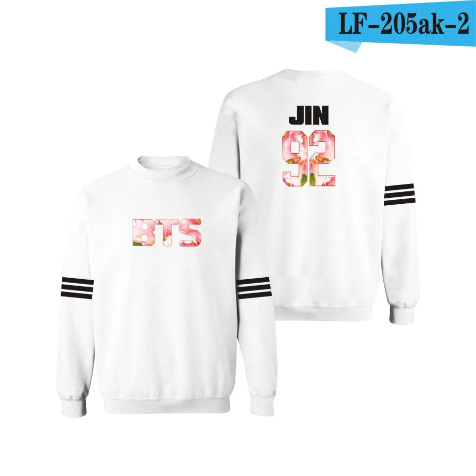 Kpop BTS Bangtan Boys JUNG KOOK JHOPE JIN JIMIN V SUGA sweatshirt Women  Autumn hoodie bts album bts sweatshirts forever young