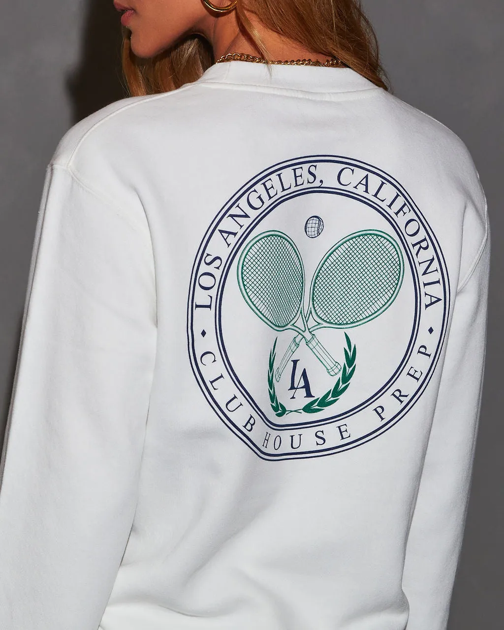 Lets Play Tennis Sweatshirt