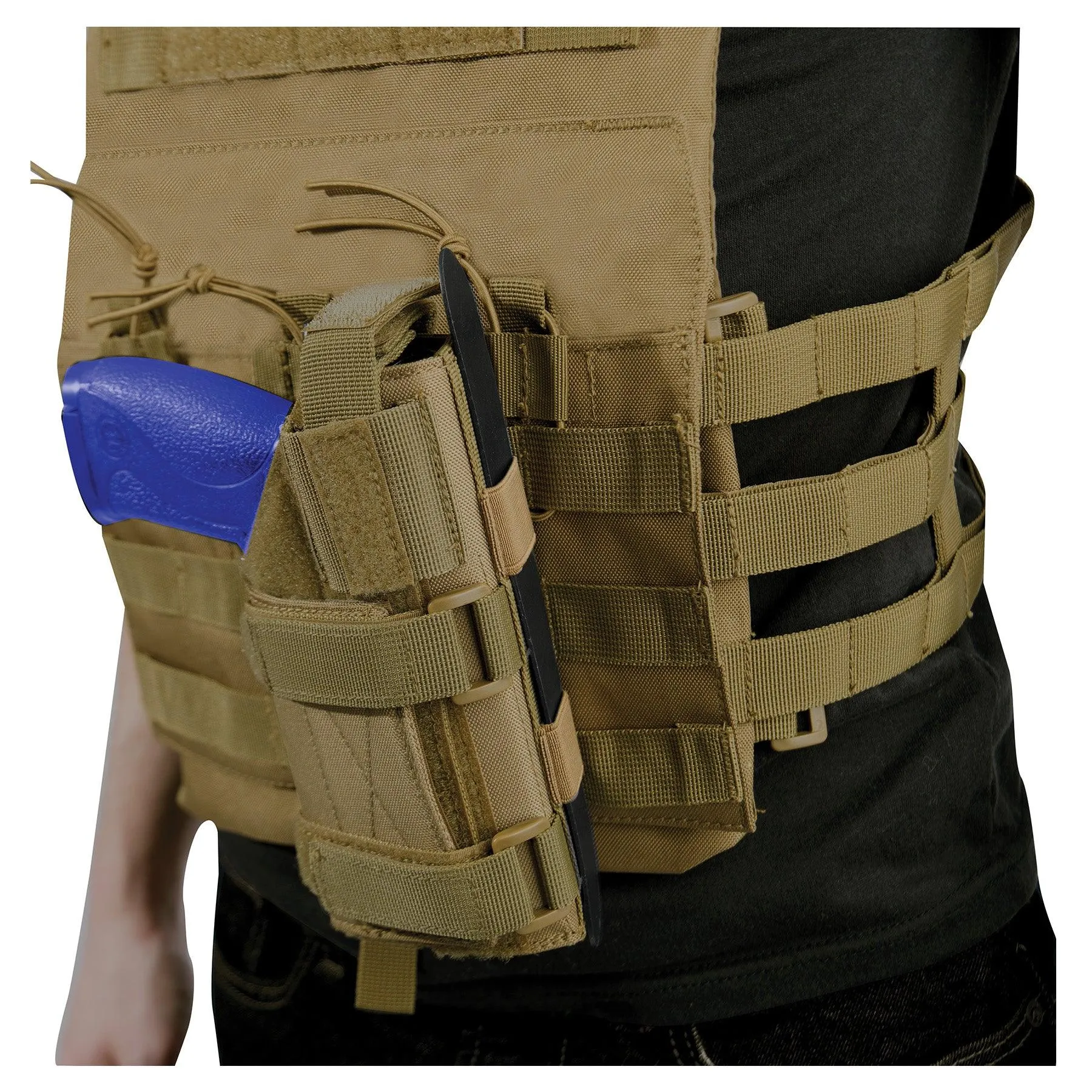 Low Profile MOLLE Pistol Holster