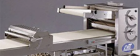 LVO SM224-9 Donut Production Table Sheeter Left to Right Production