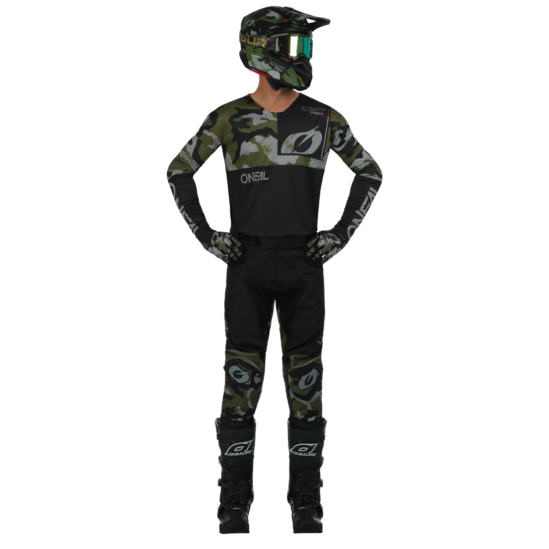 Mayhem Camo V.3 Jersey Black/Green