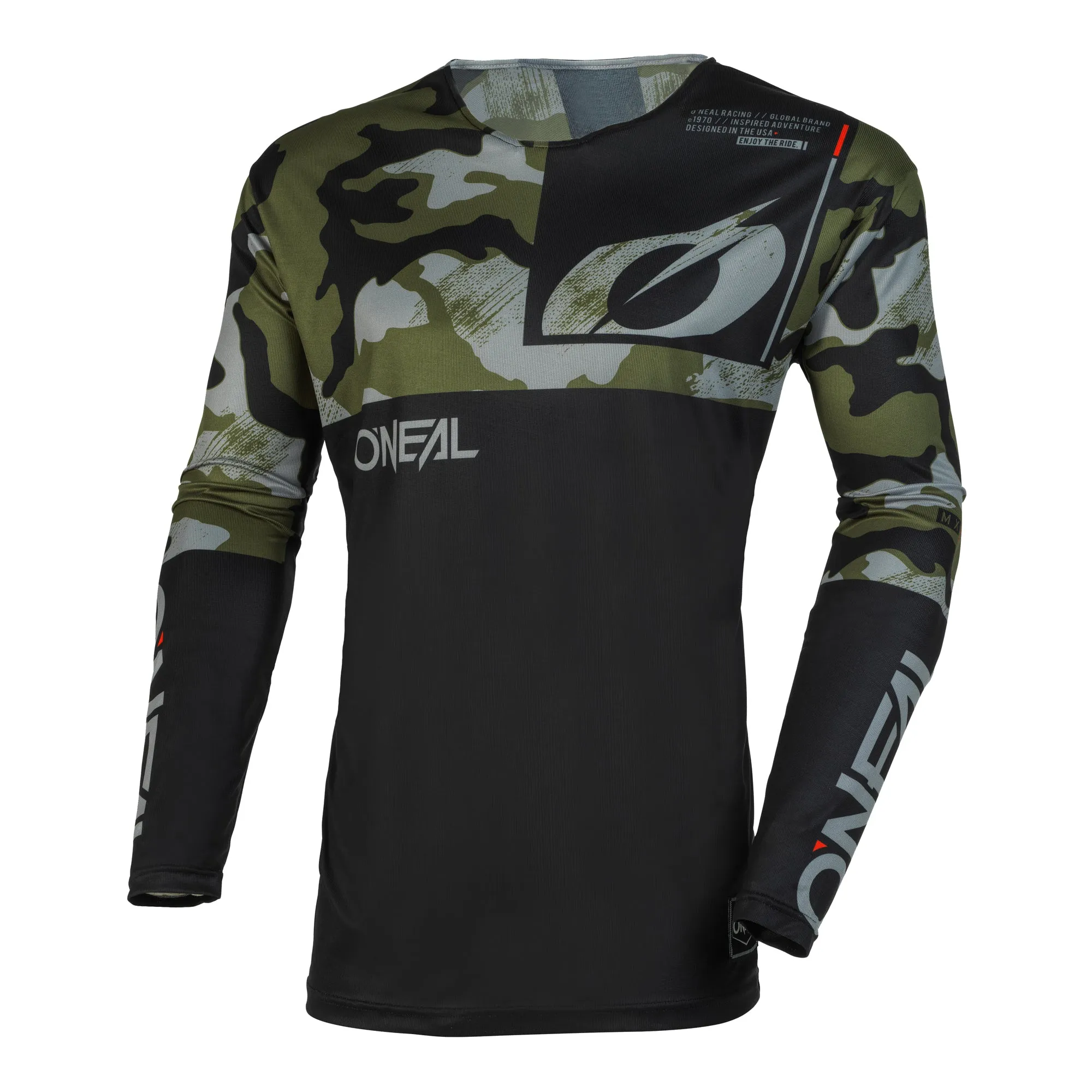 Mayhem Camo V.3 Jersey Black/Green