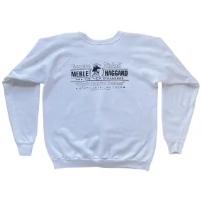 Merle Haggard / George Dickel Presents 1987 Sweatshirt Size M