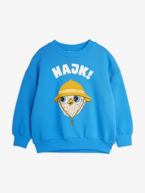 Mini Rodini Kids Hike Sweatshirt in Blue