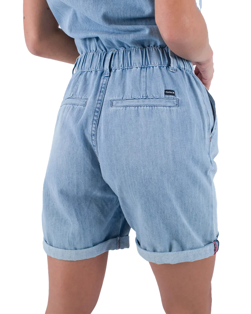 Oceancare Denim Overall in Light Denim