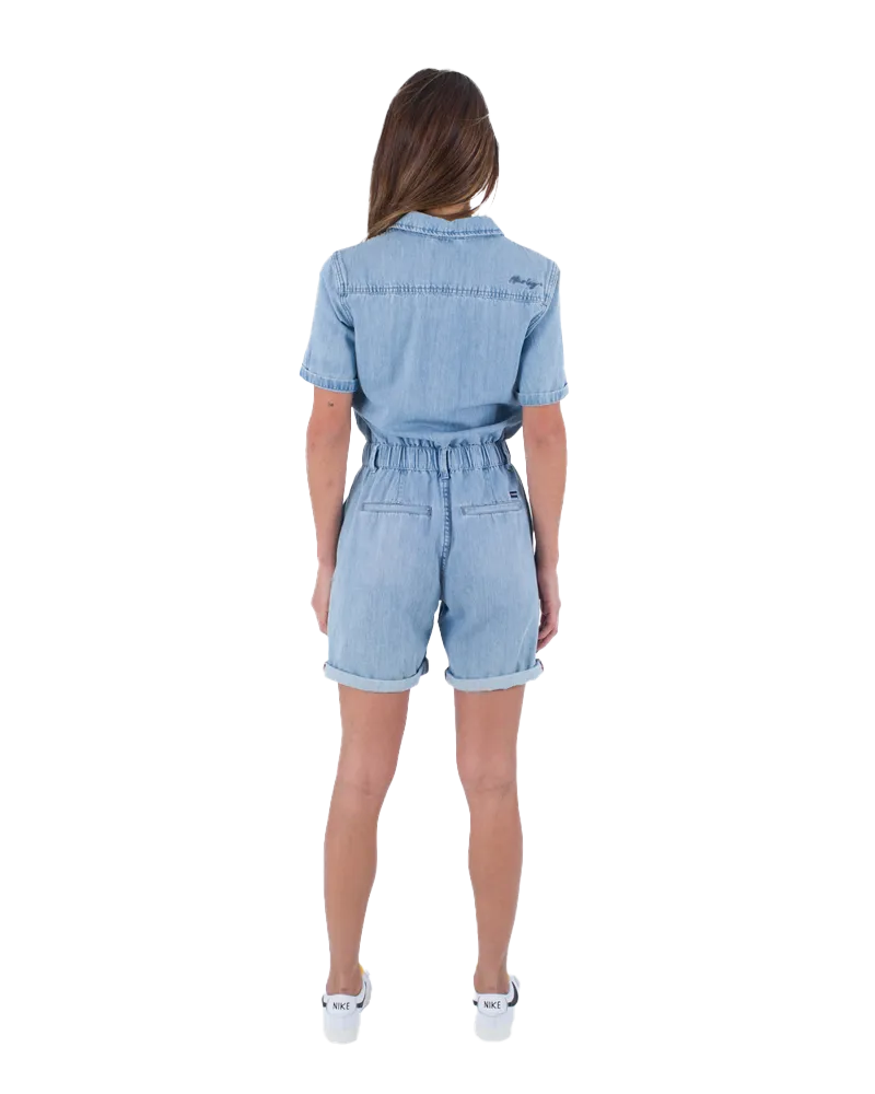 Oceancare Denim Overall in Light Denim