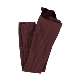 one piece overall v cable - cranberry-497