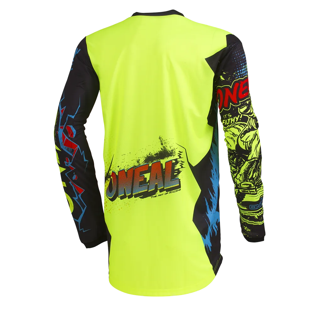 O'NEAL Youth Element Villain Jersey Neon