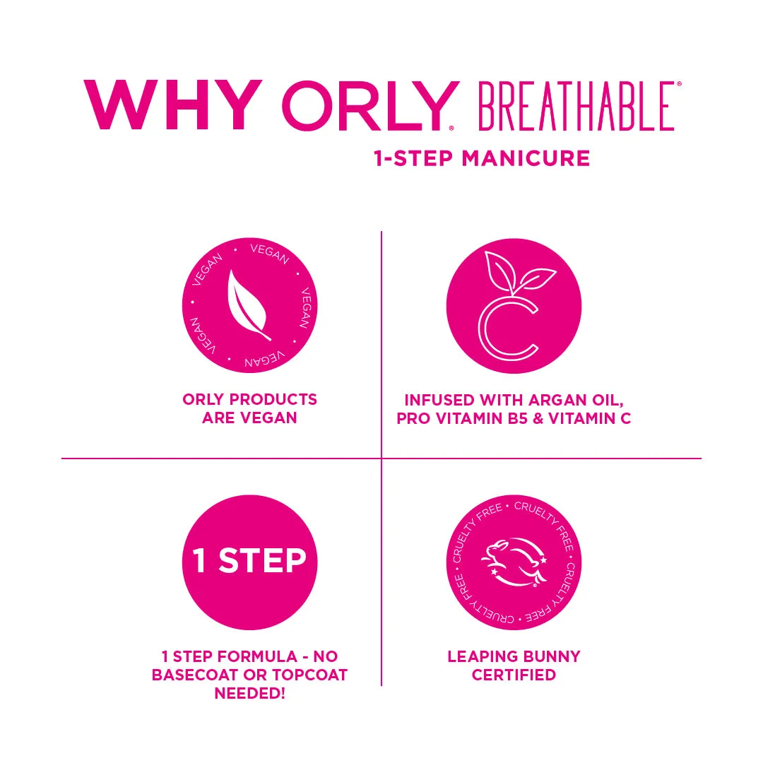 ORLY Are You Sherbet? Breathable Nail Polish 18ml