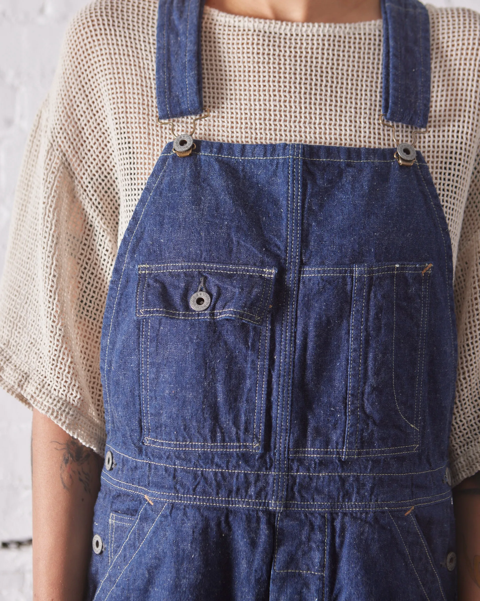 orSlow 1930's Denim Overall, One Wash