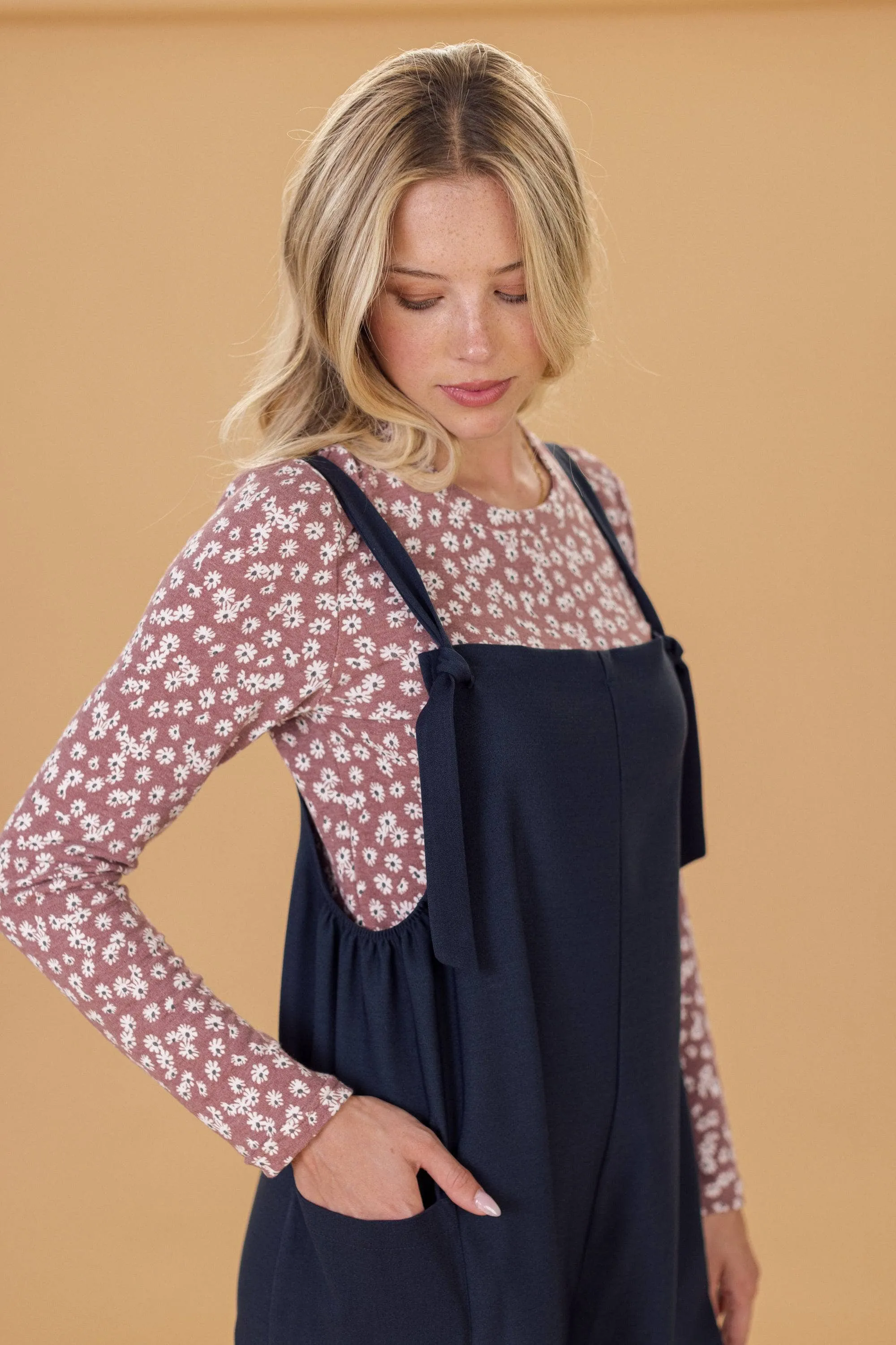 Overall Larissa Dark Blue