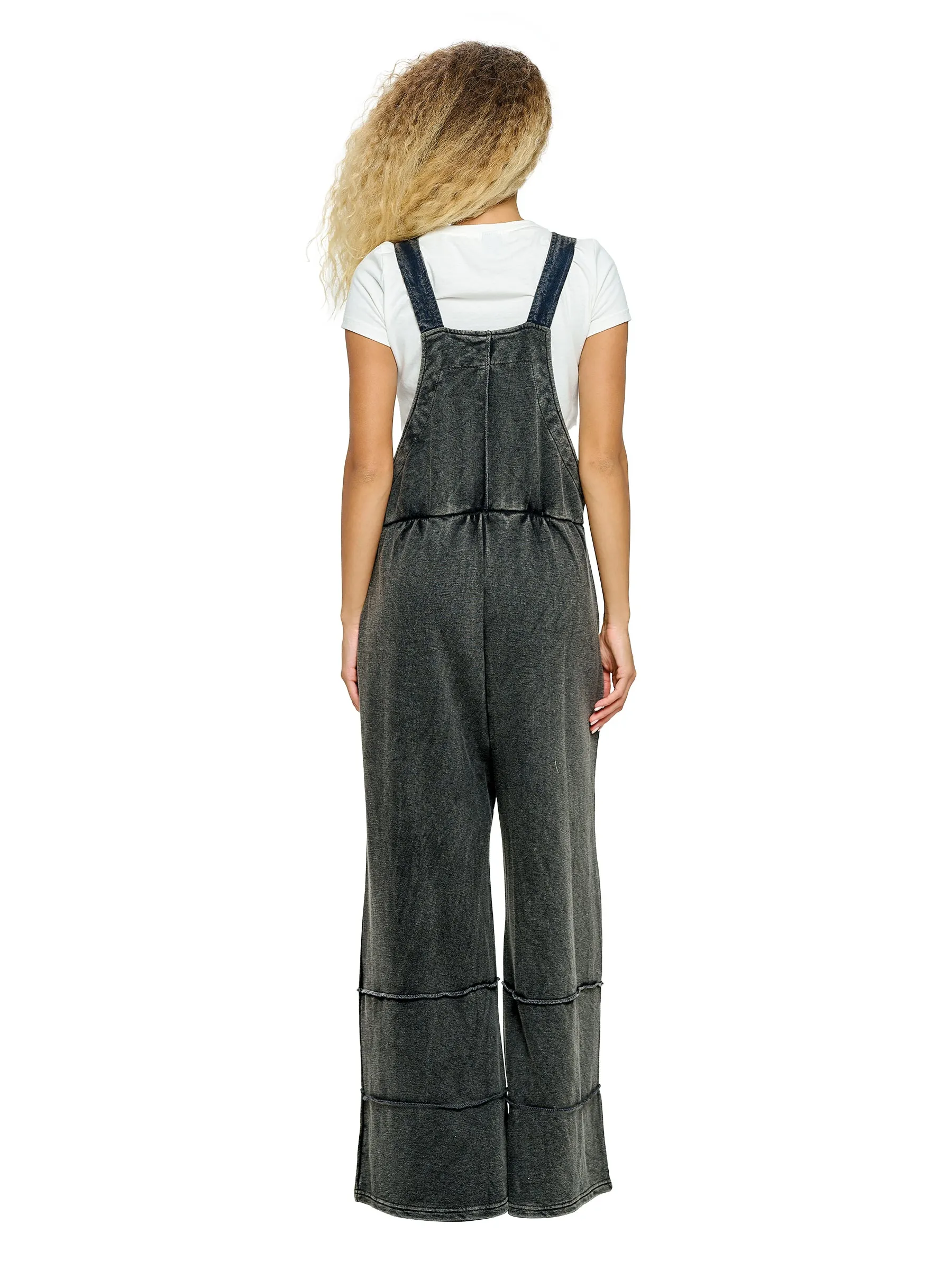 Overall Patchwork Stonewashed