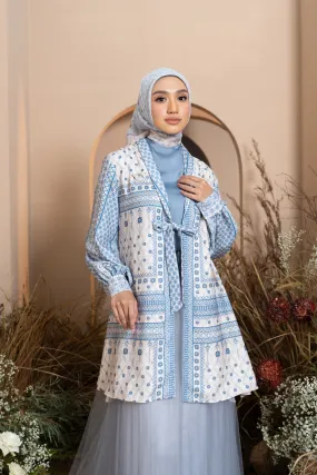 Pre Order - Mariri Outer Tunic Serene Azure