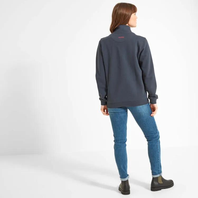 Schoffel Ladies St Issey Sweatshirt - Slate Navy