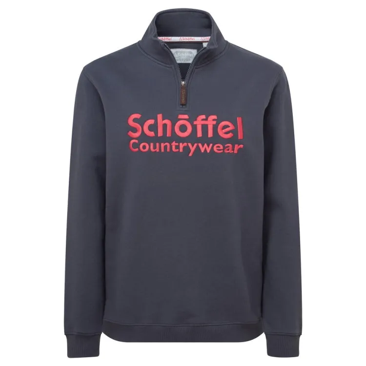 Schoffel Ladies St Issey Sweatshirt - Slate Navy