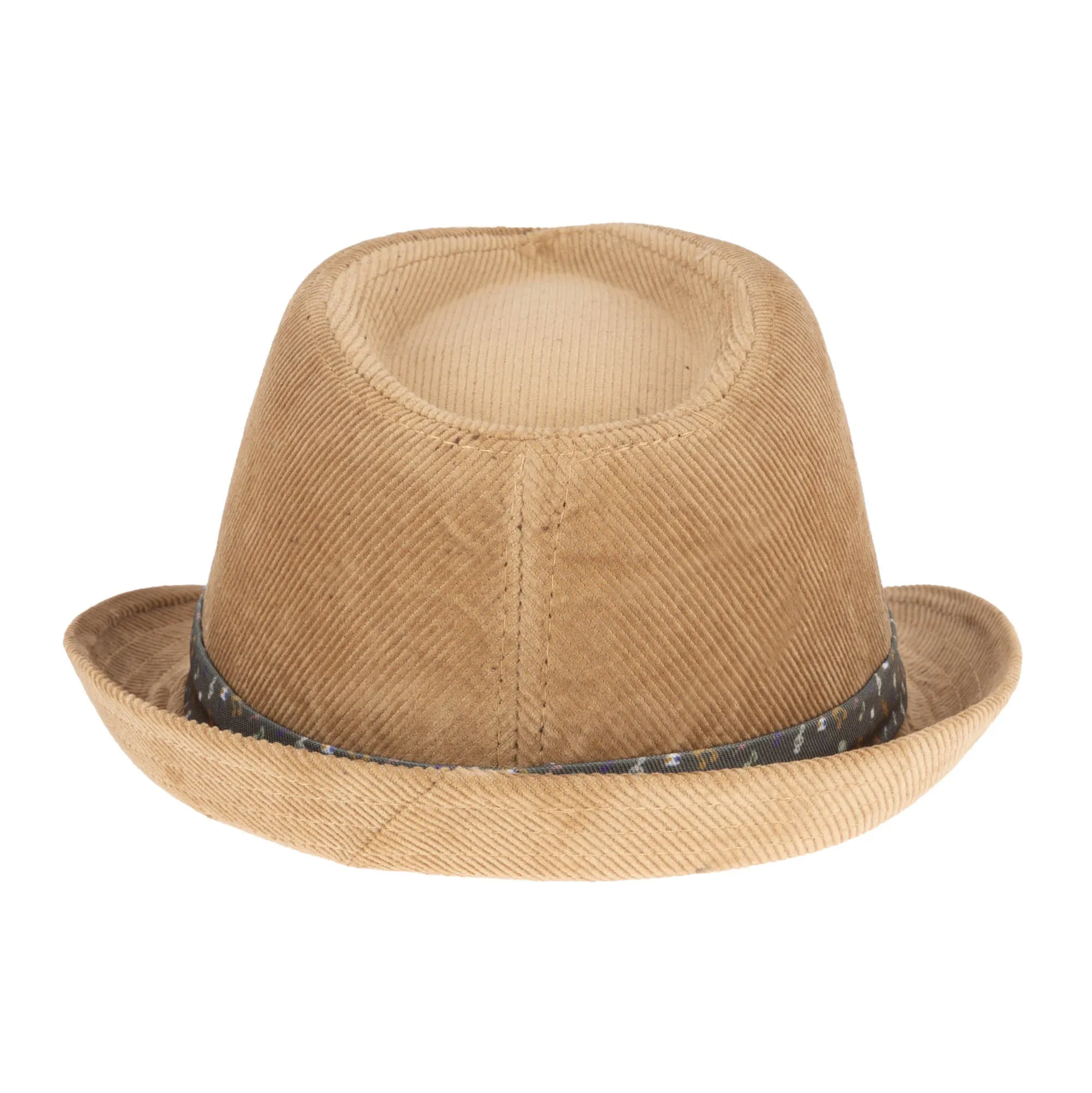 Stingy Brim Corduroy Fedora