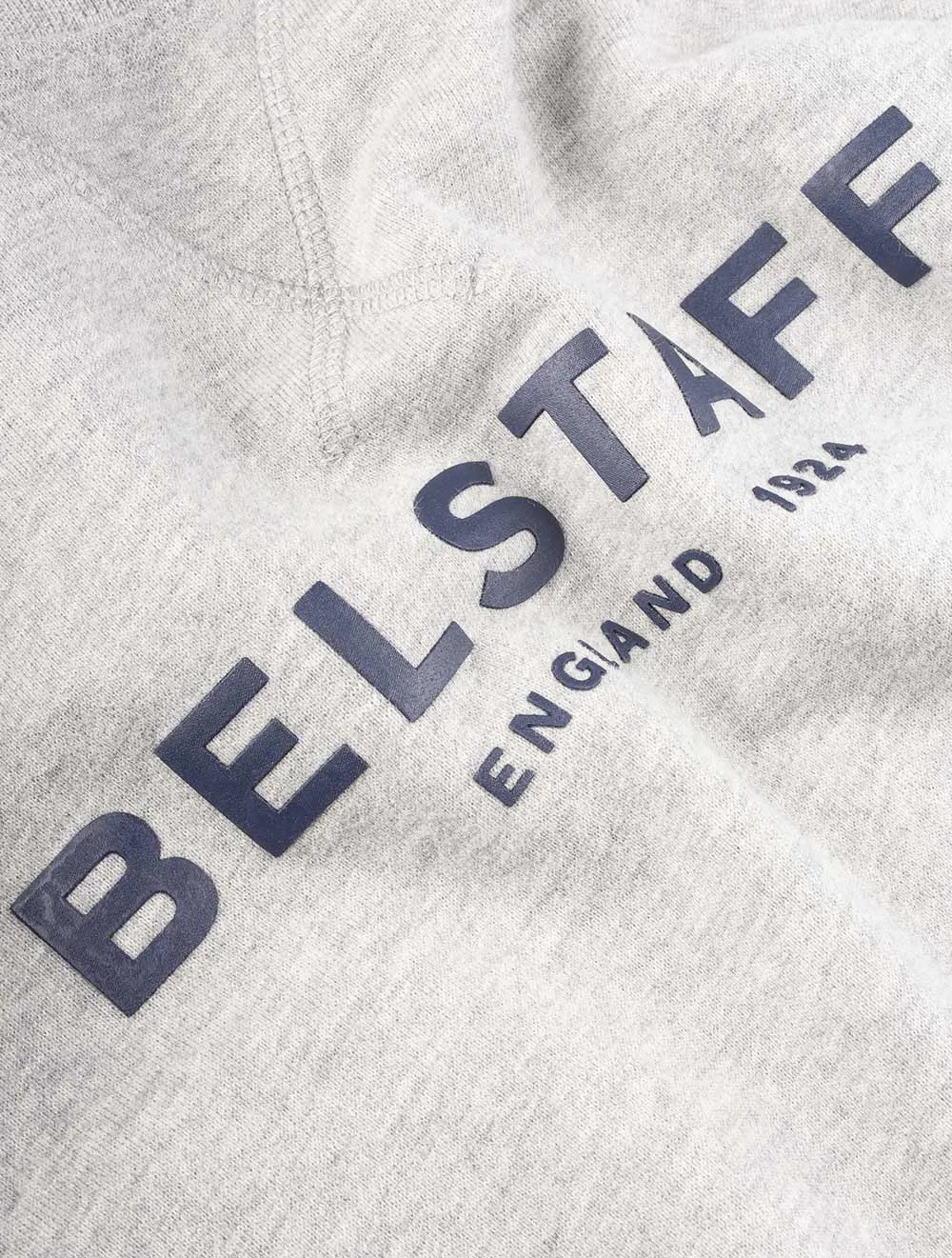 Sweatshirt With Logo Grey Melange