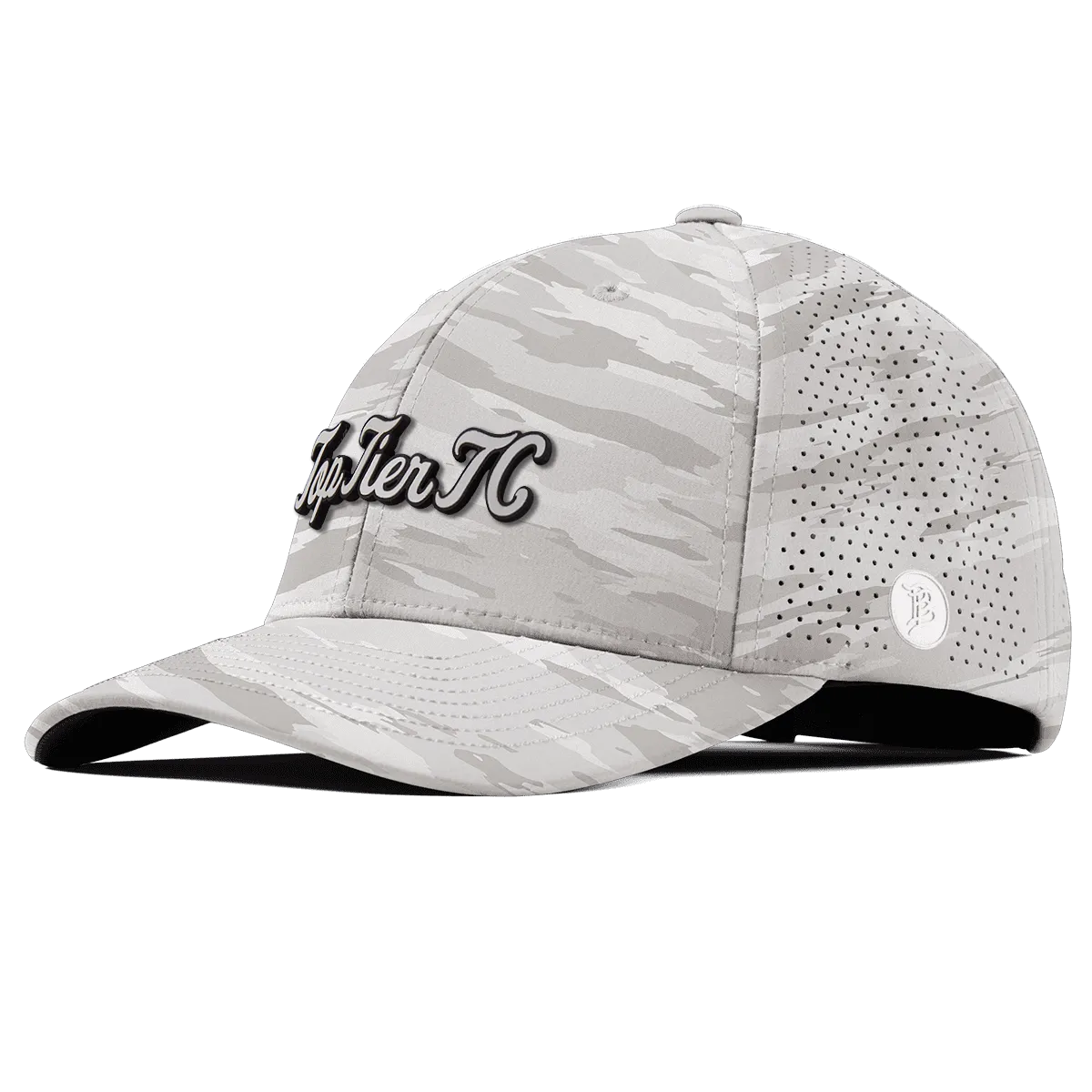 Top Tier Script White Curved Elite