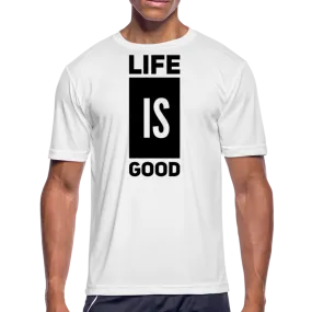 Uniquely You Mens T-Shirt / Life is Good Print II / Sports Performance Tee