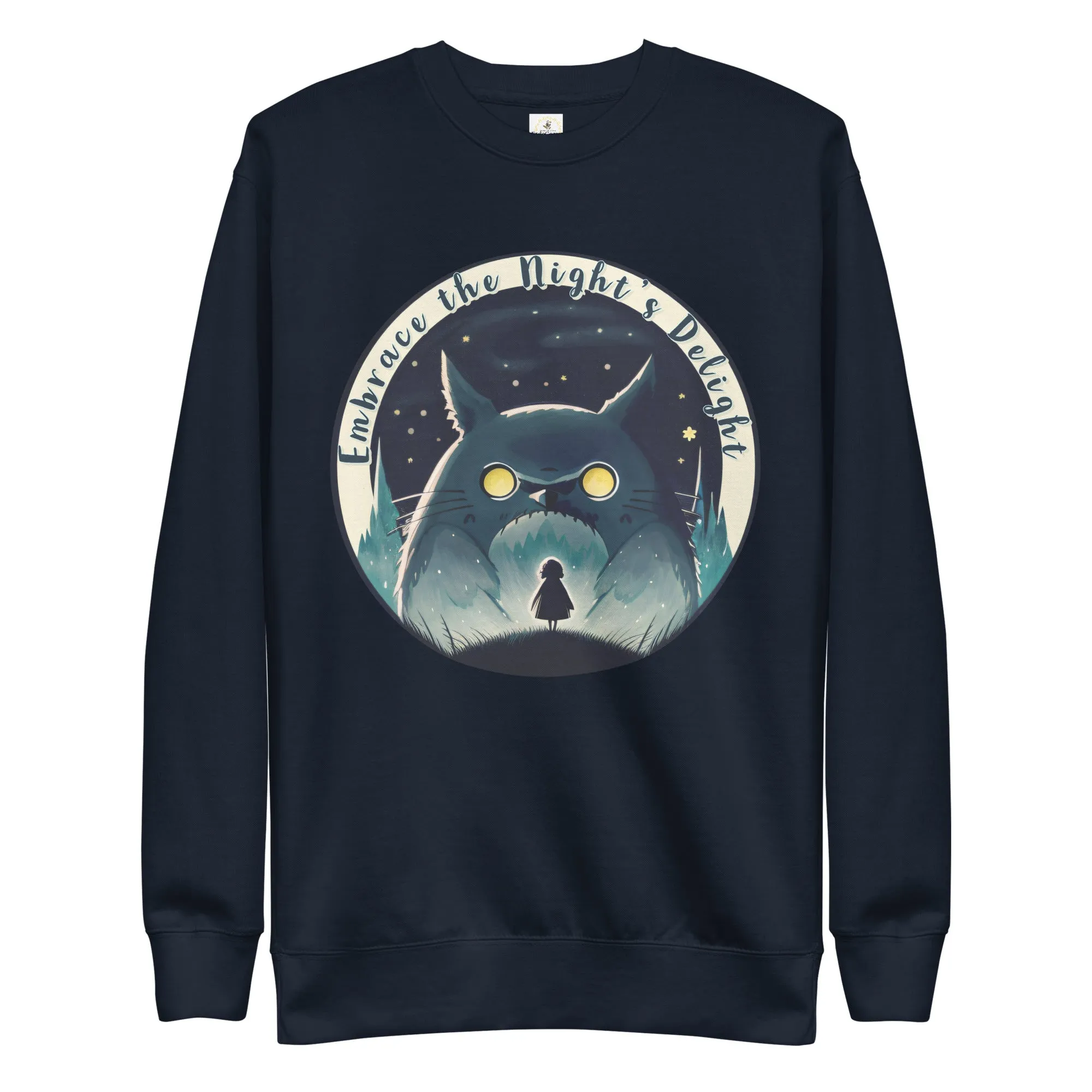 Unisex Premium Sweatshirt Embrace the Night's Delight