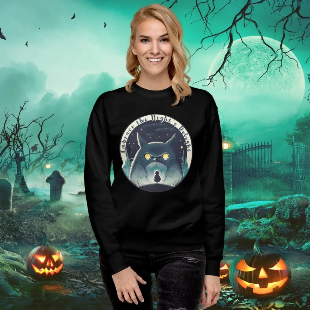 Unisex Premium Sweatshirt Embrace the Night's Delight