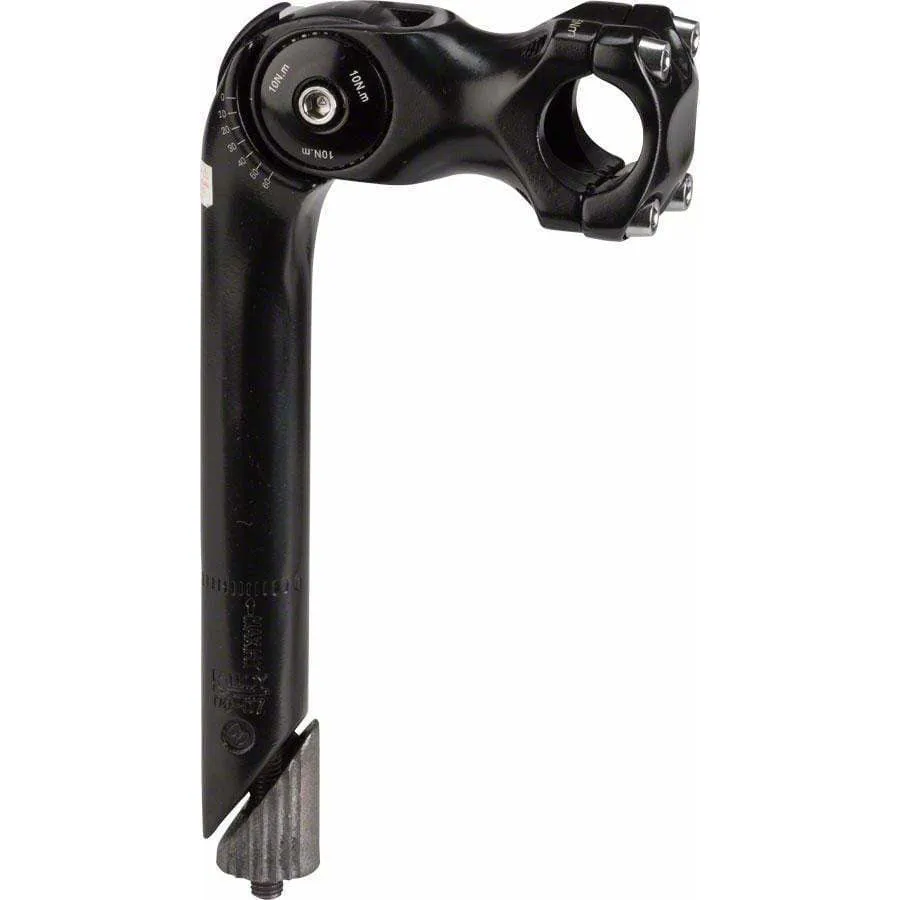 Uno 822 Adjustable 25.4-24tpi Quill Stem (Black)