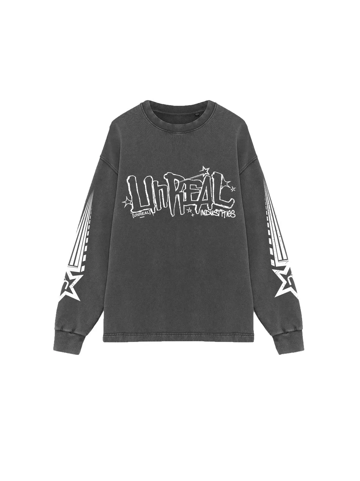 UNREAL RACING Crewneck Washed