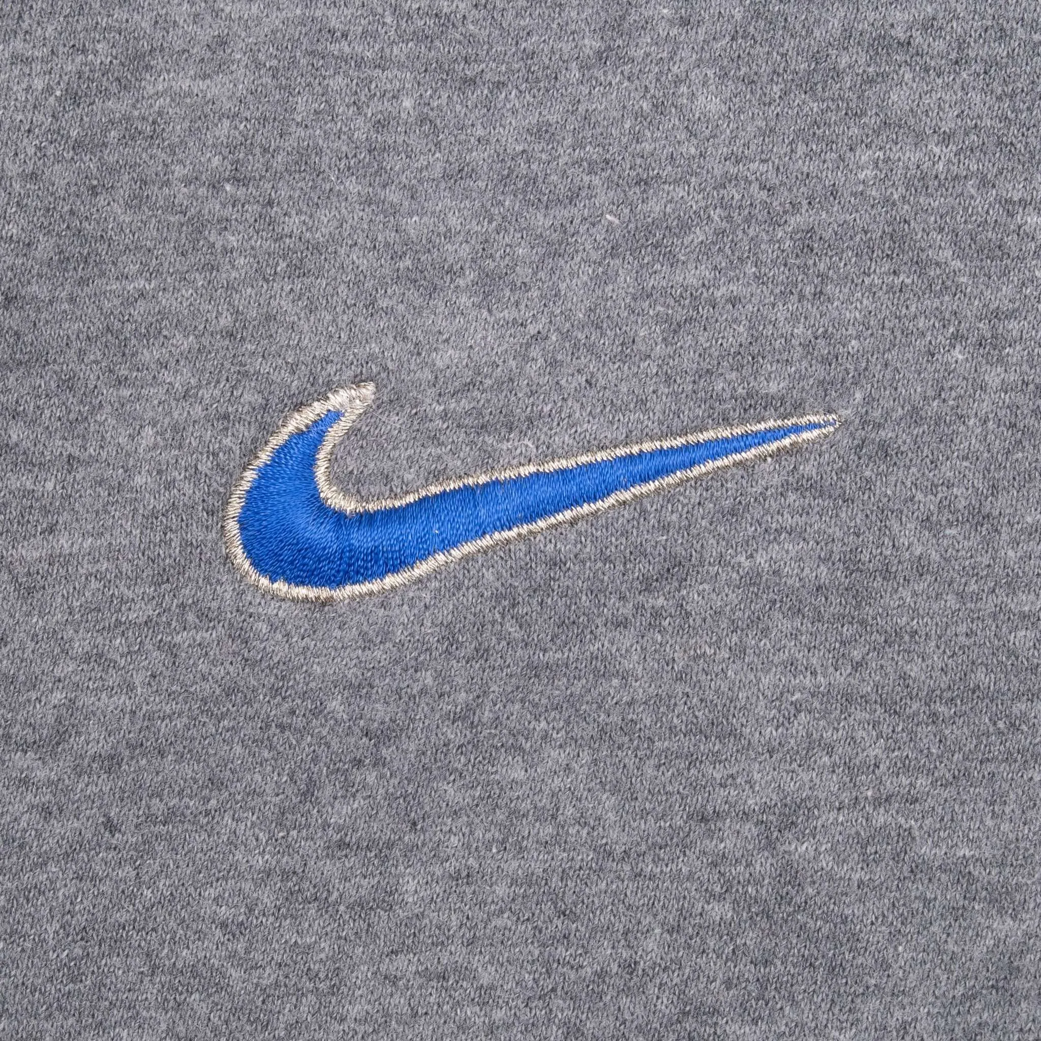 VINTAGE NIKE DUKE UNIVERSITY GREY HOODIE SWEATSHIRT 2000S LARGE