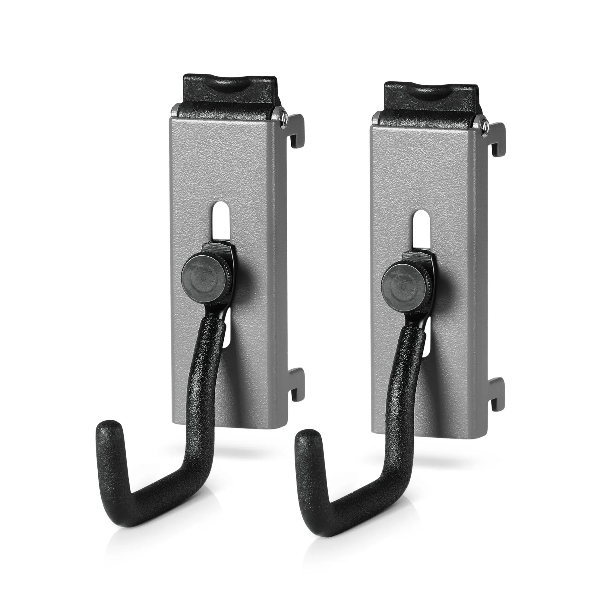 Wall Rack System - Adjustable J-Hook- 2 Pack