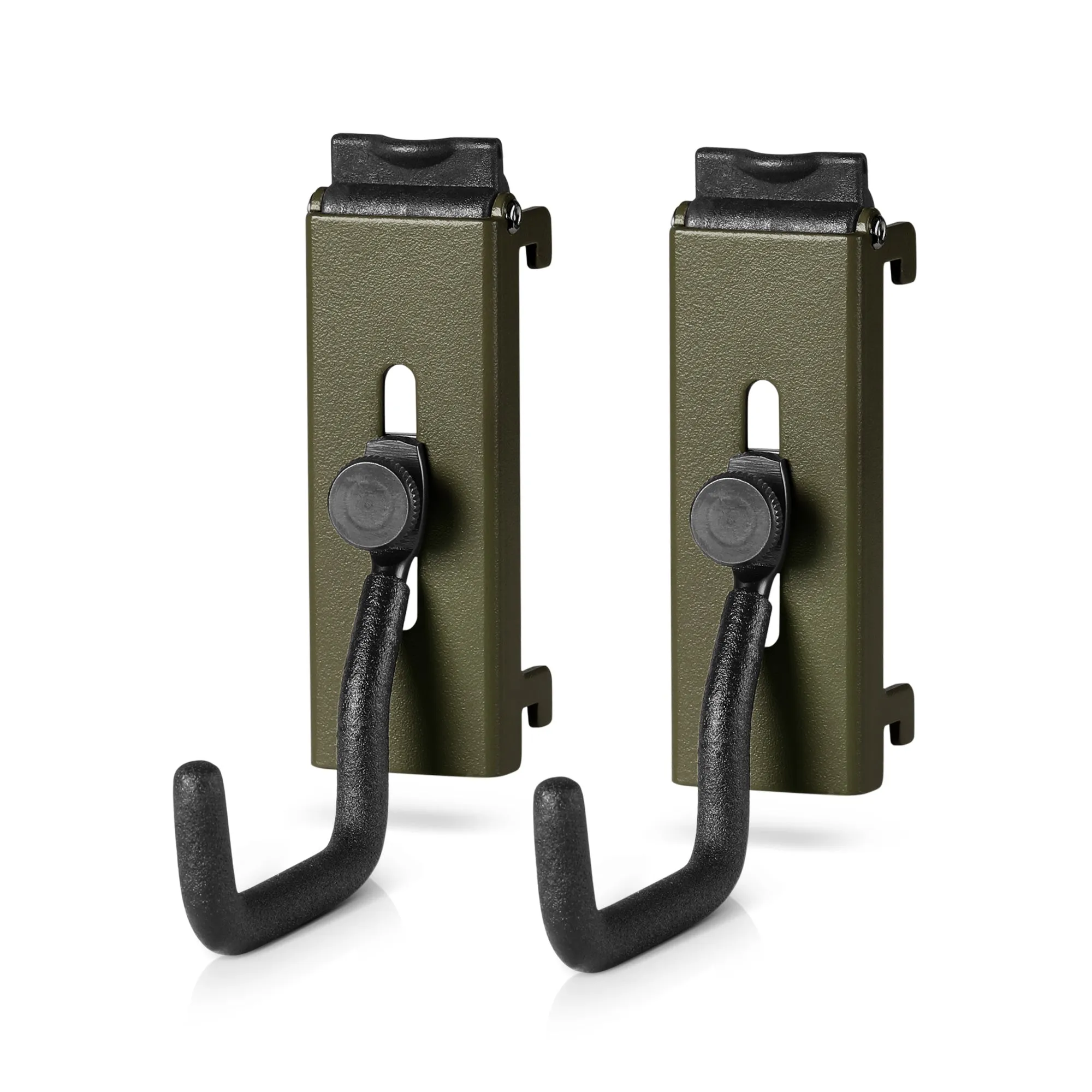 Wall Rack System - Adjustable J-Hook- 2 Pack