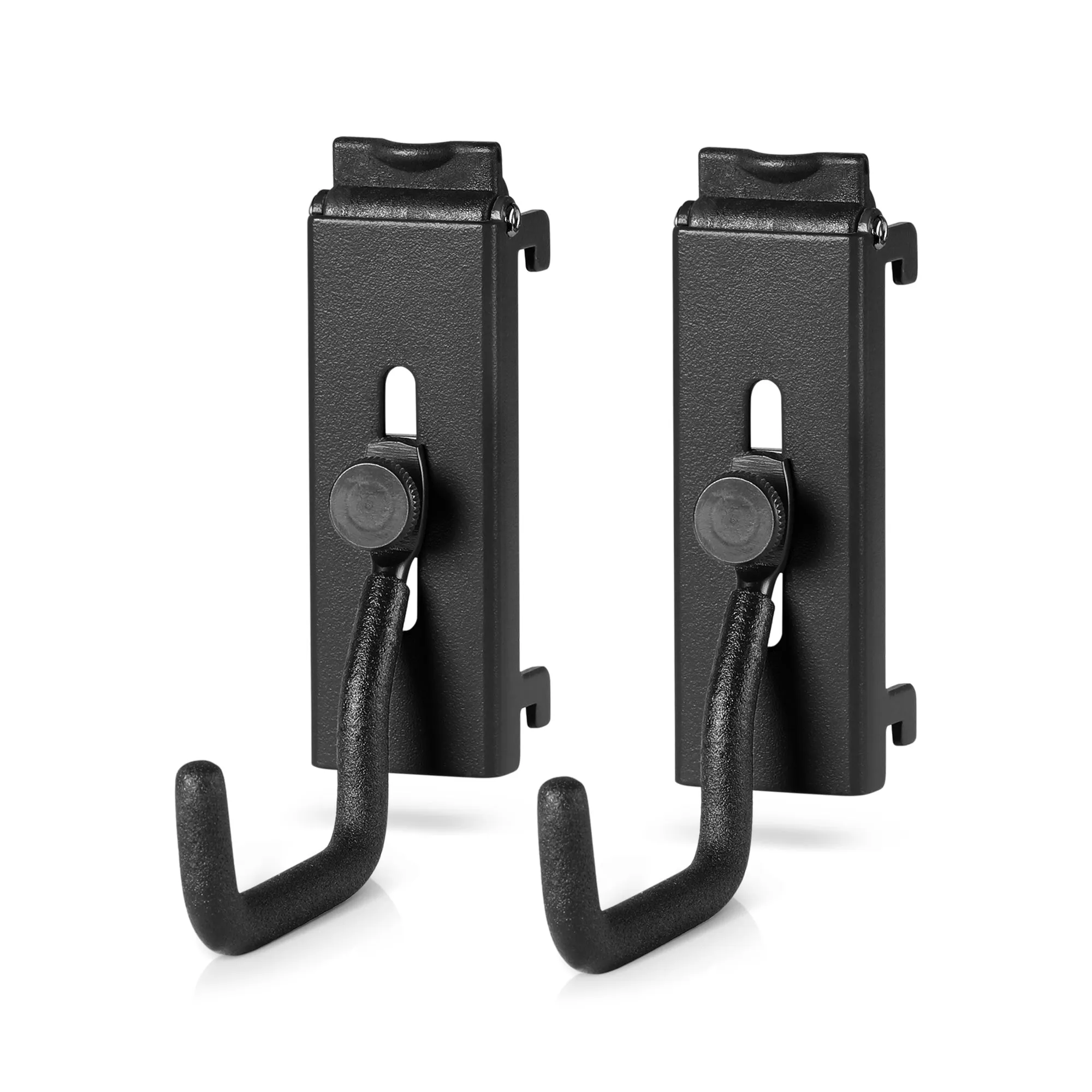 Wall Rack System - Adjustable J-Hook- 2 Pack