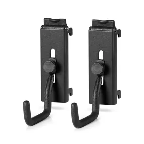 Wall Rack System - Adjustable J-Hook- 2 Pack