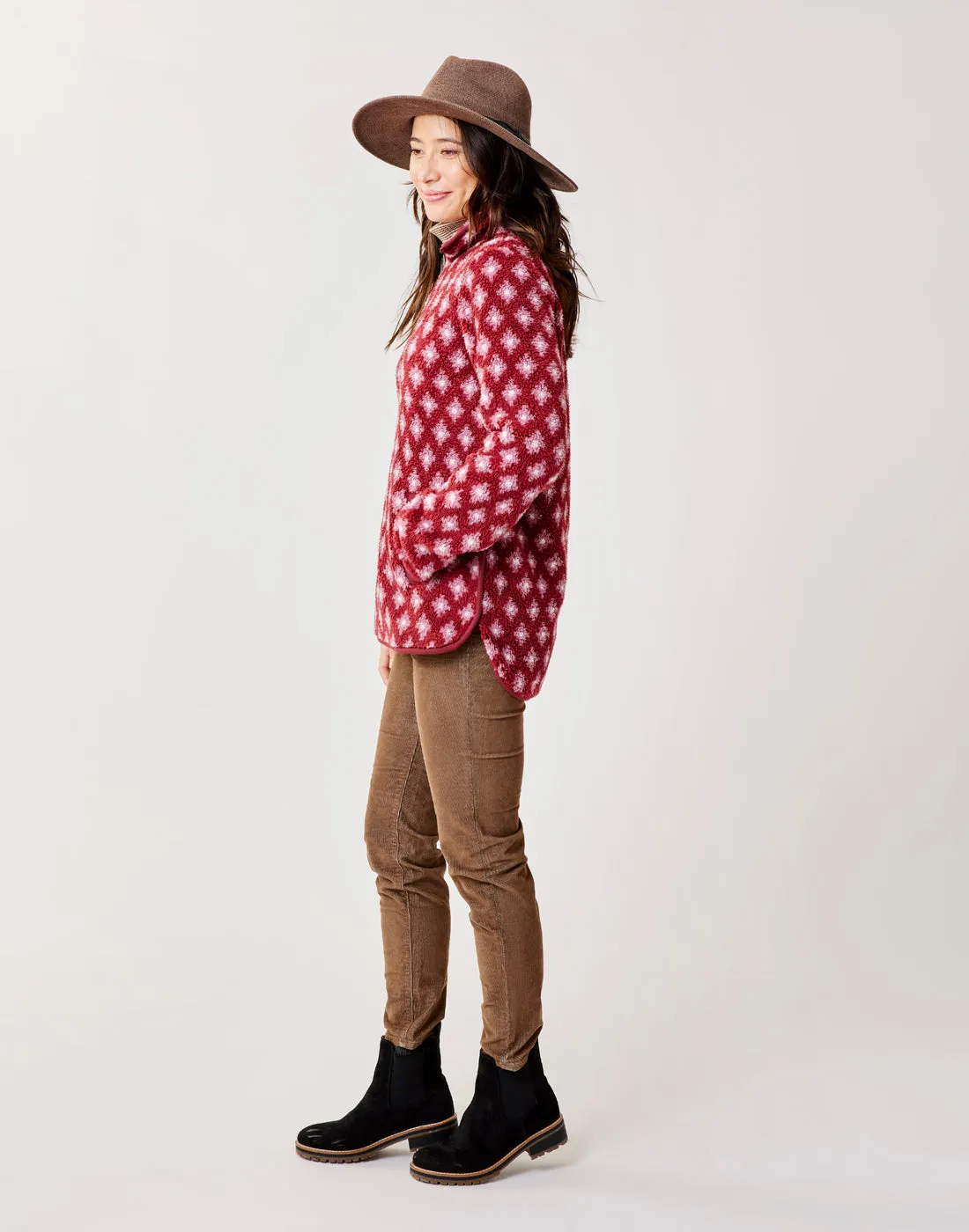 Westport Tunic: Brick Geo