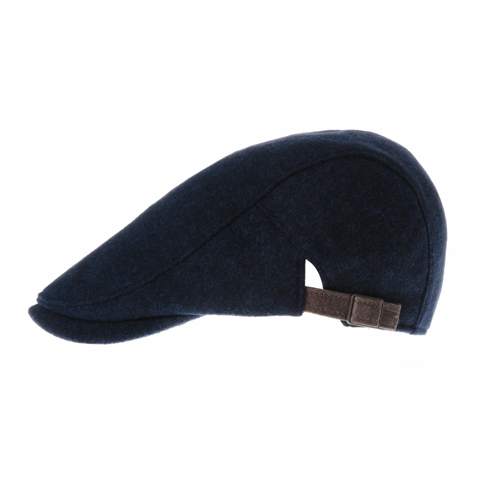 Wool Soft Melange Simple Newsboy Hat Flat Cap SL3126