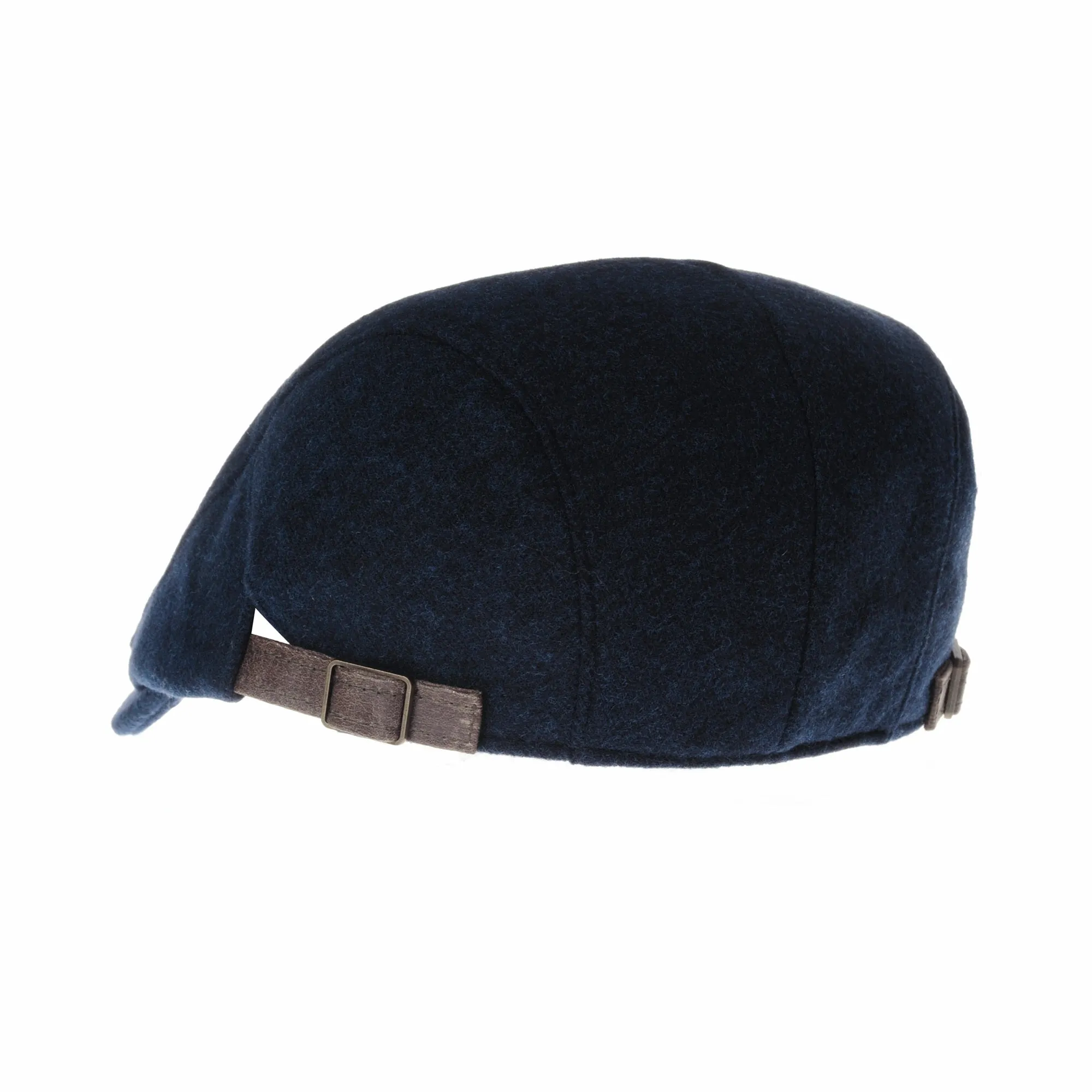 Wool Soft Melange Simple Newsboy Hat Flat Cap SL3126